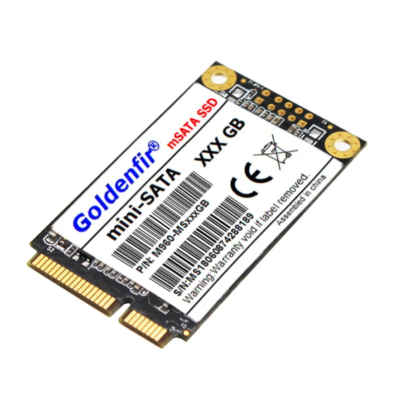 Твердотельный накопитель Goldenfir SSD mSATA SATA 3 III II HD внешний 1 ТБ 960 ГБ 480 256 240 128 120