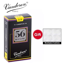 Франция Вандорен 56 трость для кларнета ларинетт СИБ Bb язычки/Bb кларнет Рю Лепик сила тростника 2,5#3#3,5# коробка из 10