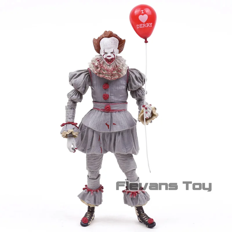 NECA фильм ужасов Стивен Кинг это Pennywise Джокер клоун классический канализационная сцена Pennywise набор аксессуаров ПВХ фигурка игрушка