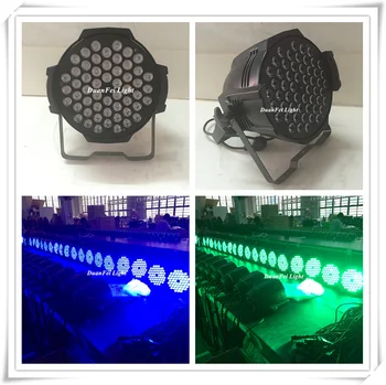 

10 pieces led par 54x3W 3in1 rgb par 54 disco di dmx led par can 7 channel
