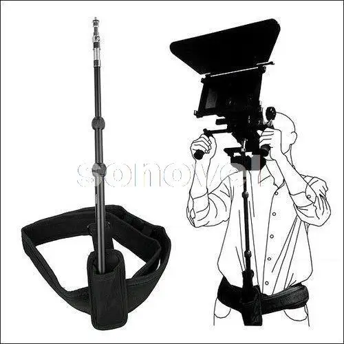 New Dslr Waist Rig Support Rod / Belt Fit Shoulder Mount Video