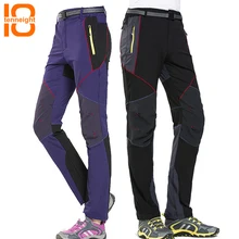 TENNEIGHT Новая осень Пеший Туризм Штаны Мужчины Открытый Спорт быстросохнущие Штаны Женщины Альпинизм Thousers Кемпинг Треккинг Рыбалка
