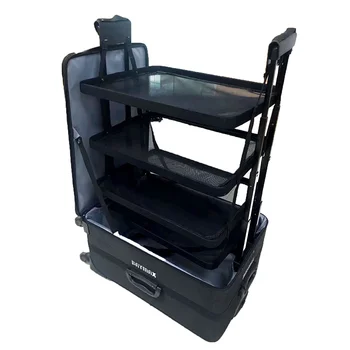 

Multifunction Large Rolling Luggage Business travel Bags high quality long distance travel Suitcase Wheels Multi-layer Valise