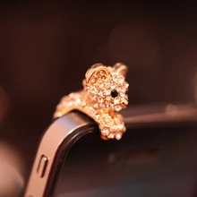 Marsnaska Cute Koala 3,5 мм наушники порт пылезащитный Разъем гарнитура наушники пробка гарнитура для мобильного телефона пылезащитный для планшетных ПК