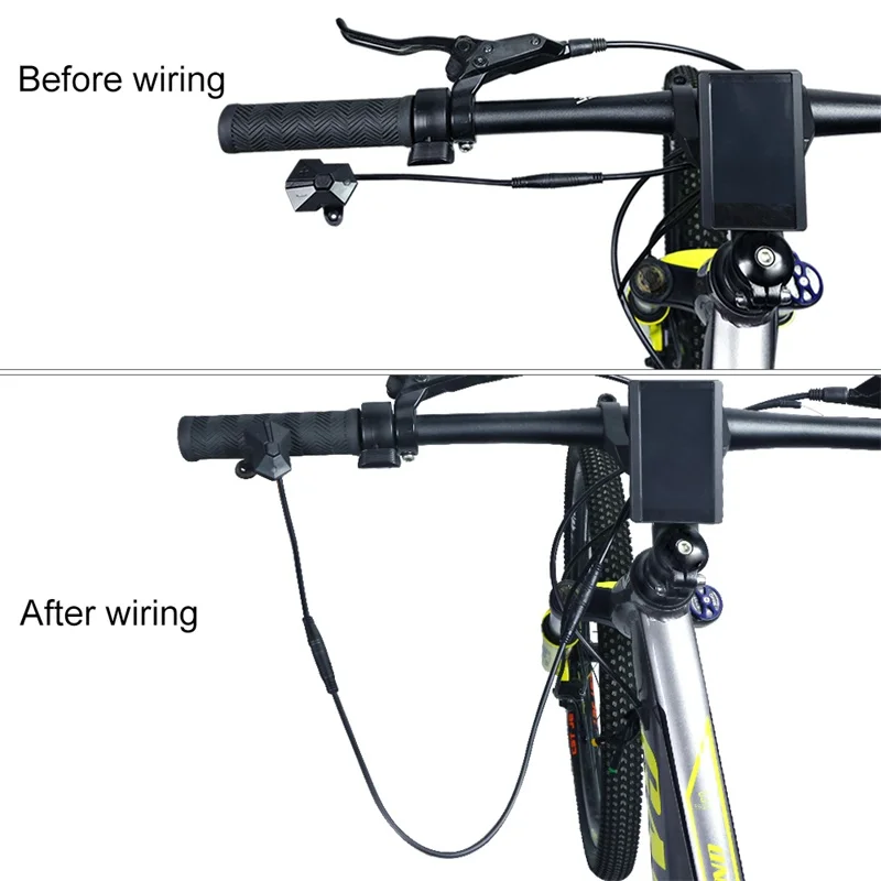 Discount Electric Bike 850C Display Switch Extension Cable for 8fun / Bafang BBS01 BBS02 BBSHD Mid Drive eBike Motor Connection Cable 5