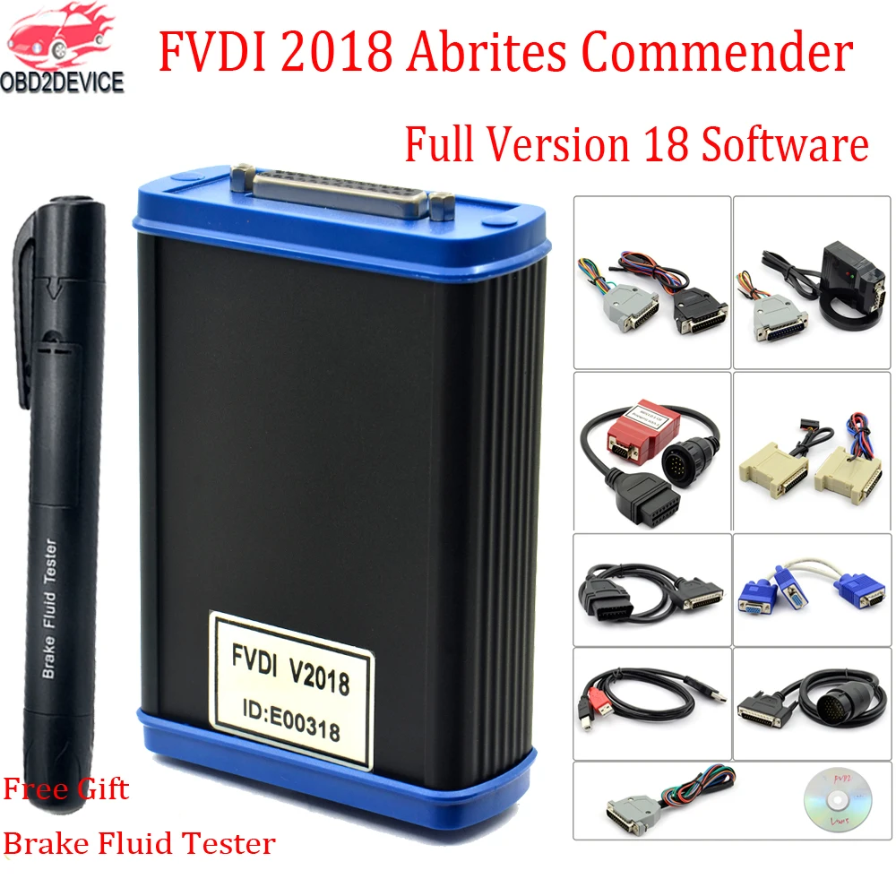 

2018 FVDI Abrites Commender FVDI 2014/2015/2018 Full Version FVDI 18 Software No Time Limited Car Diagnostic Tool