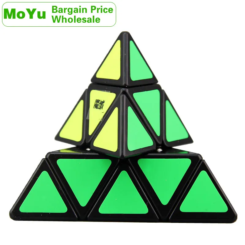 MoYu пирамидка 3x3x3 кубик руб Pyramid 3x3 оптом набор много 12PCS профессиональный Скорость куб головоломки антистресс Непоседа игрушки для мальчиков