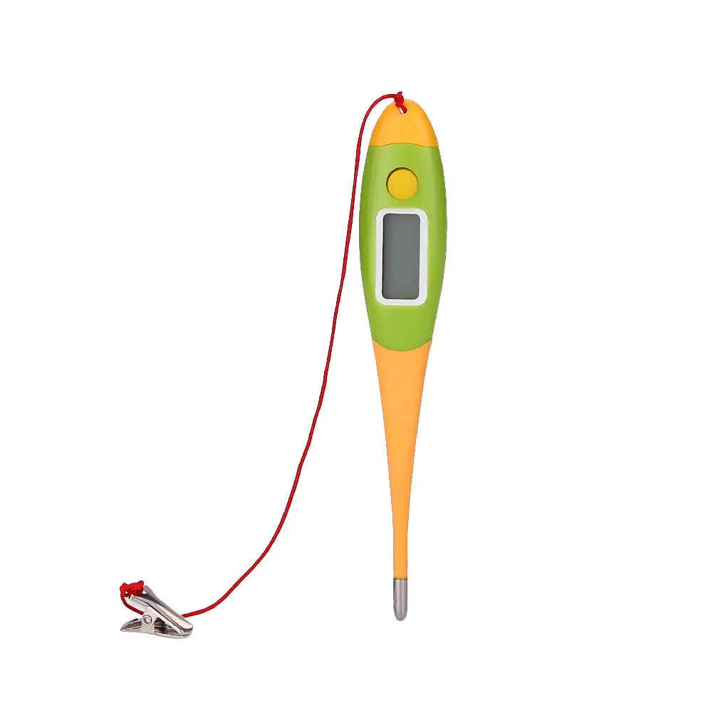 Buy Digital Thermometer Pet Dog Puppy Cats Pigs Rabbits Clip Flexible Head