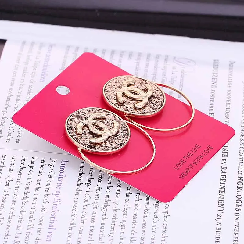 

Oobellen BrandEarrings Drop Earrings For Women Trendy Big Earrings Pendientes Weddings Jewelry statement
