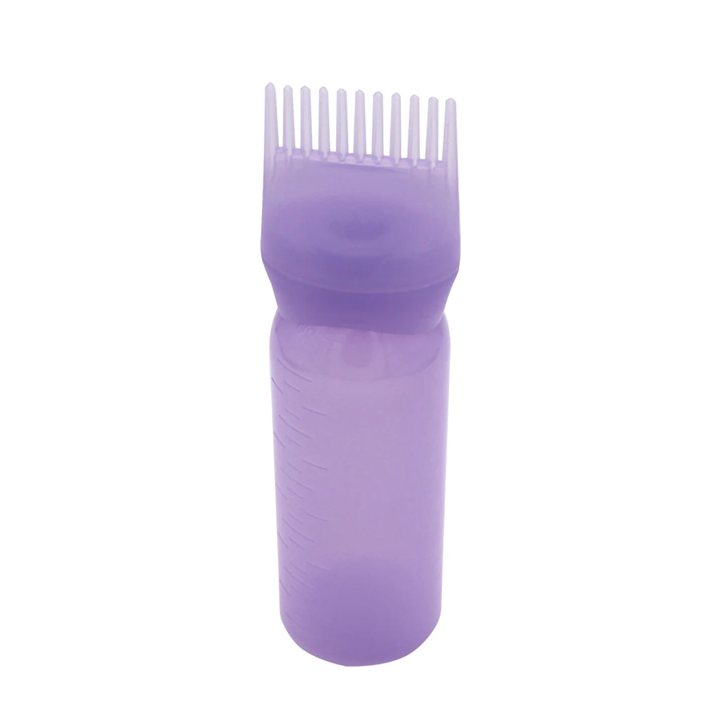 120 мл, 3 цвета, расчески для окрашивания волос, масло, крем, бутылка для шампуня, Дозирующий аппликатор, кисть, инструменты - Цвет: purple