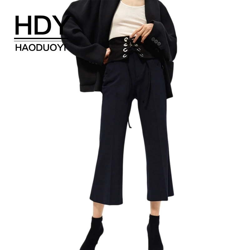 black flare bell bottom pants