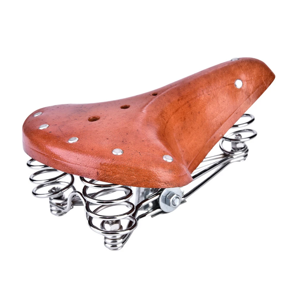 vintage bicycle saddle