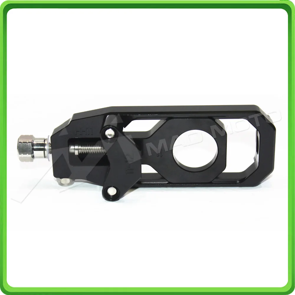 Motorcycle Chain Tensioner Adjuster fit for KAWASAKI Ninja ZX6R ZX-6R ZX 636 ZX636 2013 2014 2015 2016 Black (7)