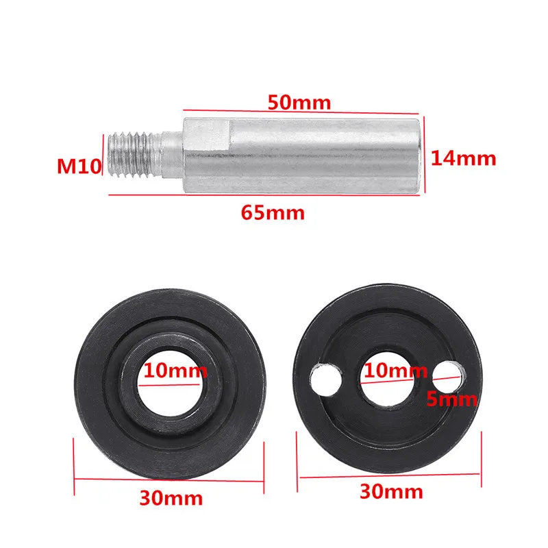 1 шт. M10 Арбор коннектор адаптер 14 мм хвостовик угловая шлифовальная машина удлинить шатун