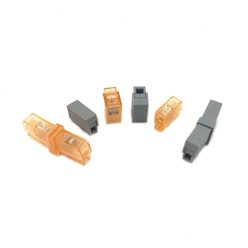 

10PCS Wago Type 224 Series Lighting Connector Insert Wire Quick Connect Terminal Block Accessories Electrical Equipment Supplies