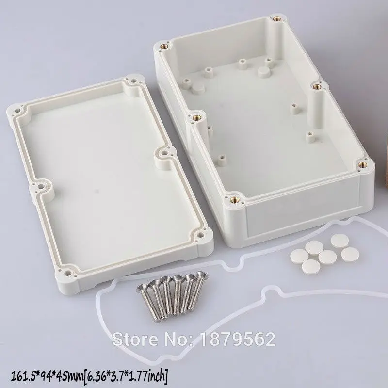 [2 вида стилей] Один шт 161.5*94*45 мм электронный корпус DIY Пластиковый корпус для электронных IP68 водонепроницаемая распределительная коробка
