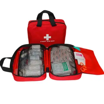 First Aid Kit Car Travel First Aid Bag Large Outdoor Emergency kit Bag Camping Survival kits Medical Bag survival red waterproof 2l first aid bag emergency kits empty travel dry bag rafting camping kayaking portable medical bag