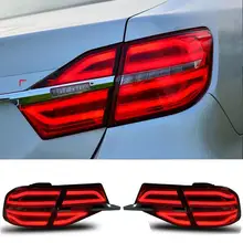New Car Styling for Toyota Camry 2014 2015 Tail Lights Rear Lamp Drl+Signal+Brake+Reverse LED Taillight Rear Light