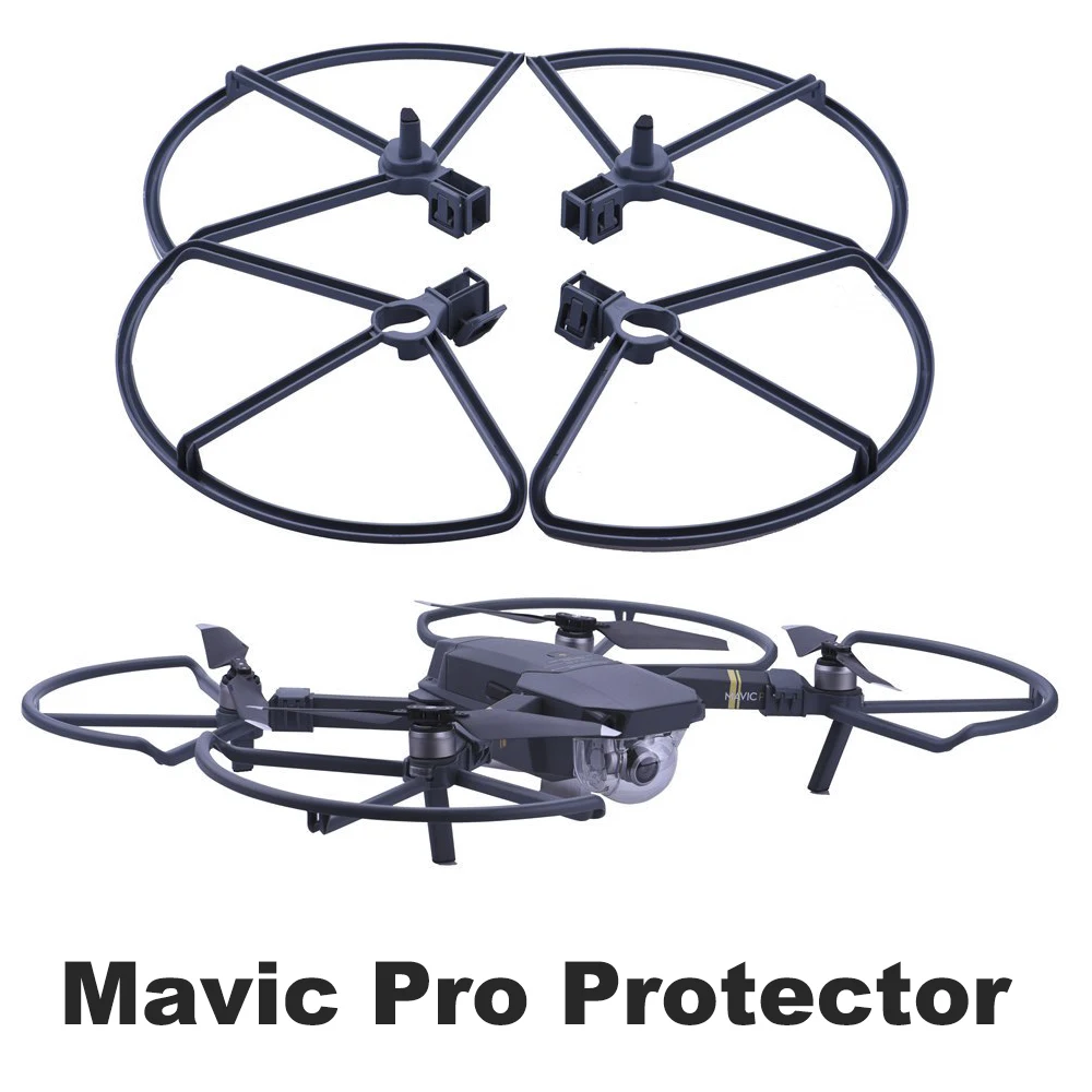 4 шт. пропеллеры гвардии для DJI Mavic Pro Drone Protector Quick Release реквизит бампер запасные части Защитная крышка с шасси