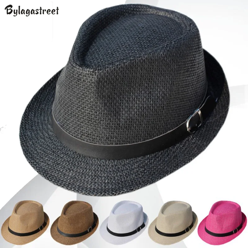 Cheap Korean Unisex Spring Summer Fedoras Jazz Hat Stylish Visor ...
