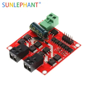 

7A 160W 2 Channel CH Dual H-bridge DC Motor Driver Module Positive / Negative PWM Regulation Optocoupler Isolation L298 Logic
