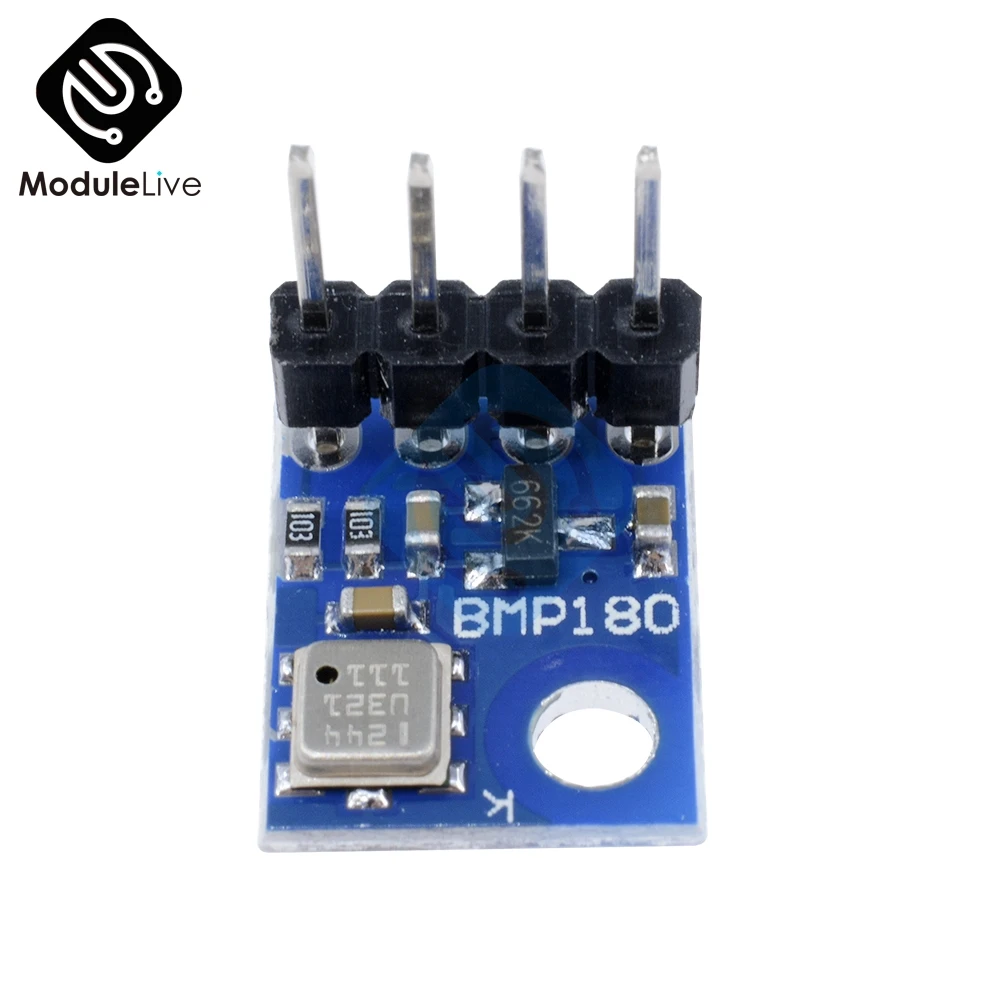 

10PCS GY-68 BMP180 GY68 Digital Barometric Pressure Sensor Module Board I2C Interface For Arduino Compatible with BMP085