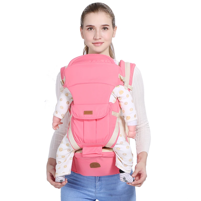 Adjustable Infant Newborn Baby Carrier Sling Wrap Rider Backpack Front Ergonomicin Backpacks
