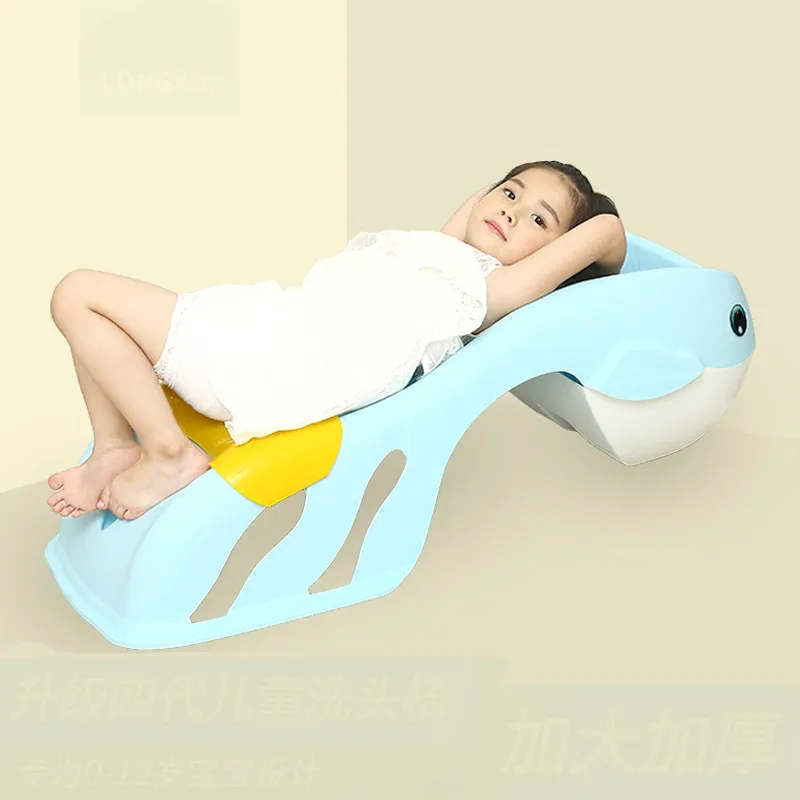 Детский шампунь лежак Extra Large Бытовая регулируемый ребенка шампунь кровать Шампунь детский стул