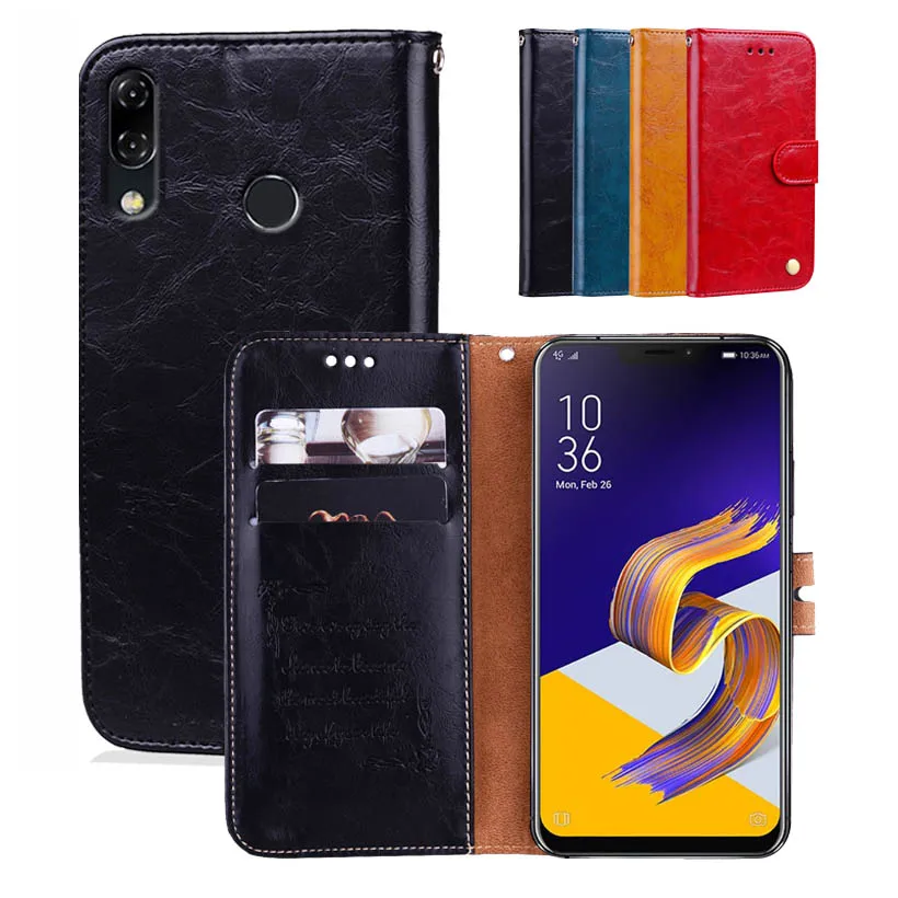 Чехол-книжка для ASUS ZenFone 5 5Z ZE620KL чехол из искусственной кожи чехол-кошелек