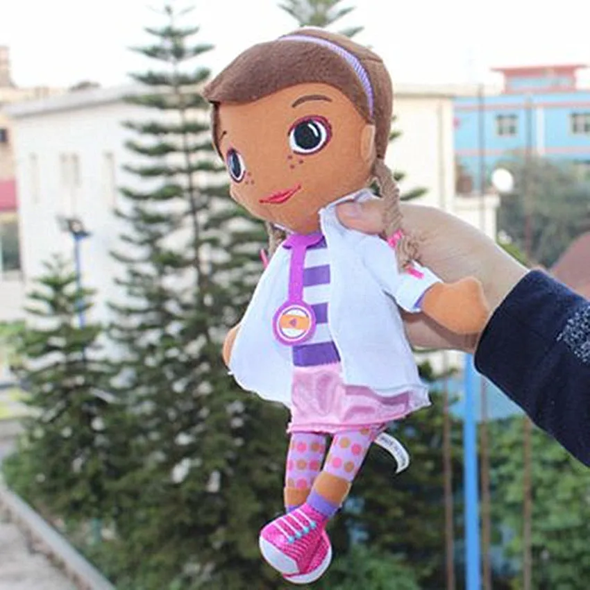 30 см Mcstuffins Клиника доктор детские плюшевые куклы мягкие плюшевые игрушки животных Мягкая кукла для детей Brinquedo подарок для девочки