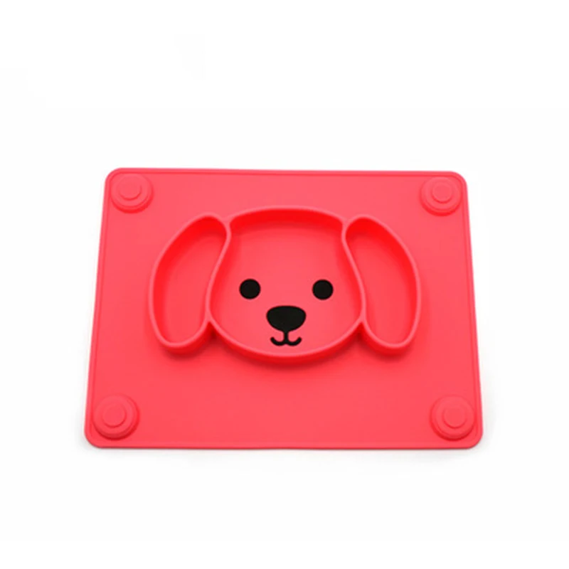 Qshare Baby Plate Tableware Children Food Feeding Container Placemat Baby Dishes Infant Feeding Silicone Suction Bowl for Kids Qshare Baby Plate Tableware Children Food Feeding Container Placemat Baby Dishes Infant Feeding Silicone Suction Bowl for Kids
