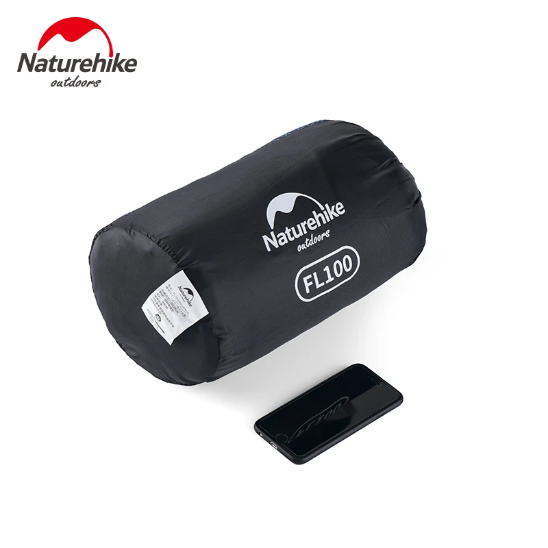 Naturehike NH15S011 D конверт спальный мешок лайнер для пеших прогулок путешествий