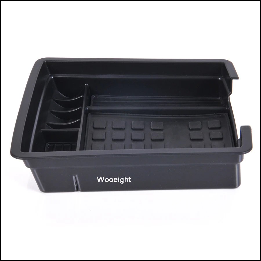Wooeight Car Glove Box Organizer Armrest Secondary Storage Center Console Tray Box For VW Volkswagen Sagitar 2014 (6)