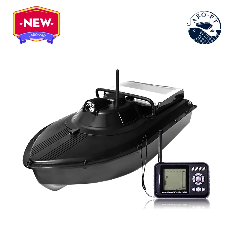 

Jabo 2BD Sonar new bait boat used as casting bait and lines