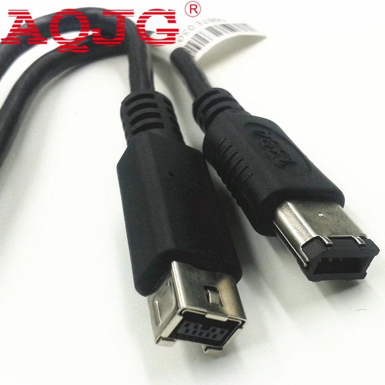 Firewire 800 To 400 Ieee1394b Ilink 9 Pin To 6 Pin Cable 6ft 1.5m