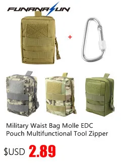 Tactical Shoulder Backpack Military Men's Crossbody Chest Bag Hiking Molle Sling Protable Bag With Bottle Mesh Holder