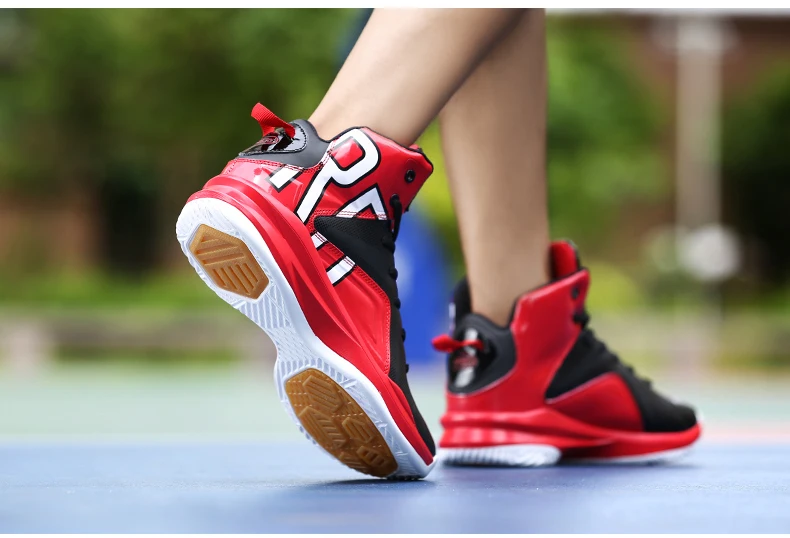 Мужская баскетбольная обувь; крутые мужские Ботильоны; удобные уличные кроссовки; спортивные ботинки; кроссовки; большие размеры 39-46