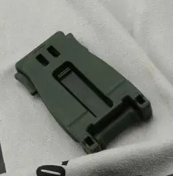 Green Открытый EDC нож K оболочка Molle Зажим для ремня Сумка зажим пом зеленый, коричневый, черный - Цвет: Green