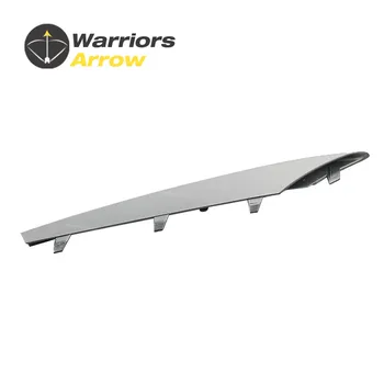 

51117168923 For BMW X5 E70 2007 2008 2009 2010 Front Left Side Bumper Chrome Lateral Grill Trim Molding Unpainted