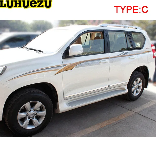 Стикер кузова автомобиля Luhuezu 3M для Toyota Land Cruiser Prado FJ150 2010 2017 аксессуары|car body