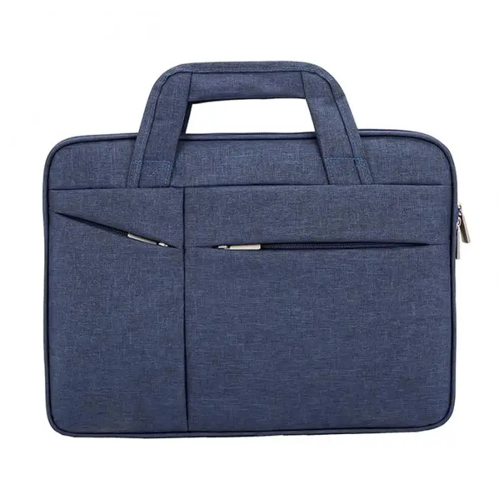 16in мужчины простой портфель Ткань Оксфорд водостойкая износостойкая сумка для ноутбука Лучшая распродажа-WT