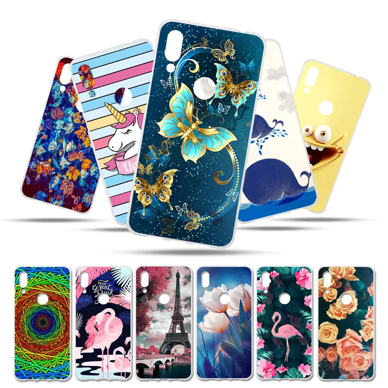 

Bolomboy Painted Case For Doogee N10 Case Silicone Soft TPU Cases For Doogee N 10 Cover Wildflowers Cute Animal Bags