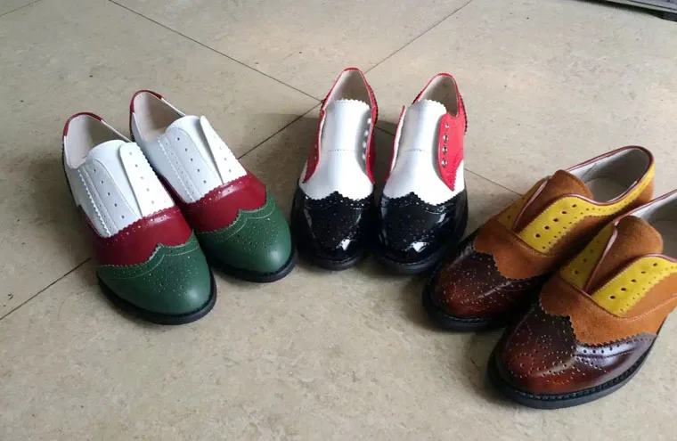 Для женщин оксфорды весенние туфли; женские мокасины из натуральной кожи; женские кроссовки; женские туфли-оксфорды; удобная женская обувь стойка обувь "Уточка" Летняя обувь