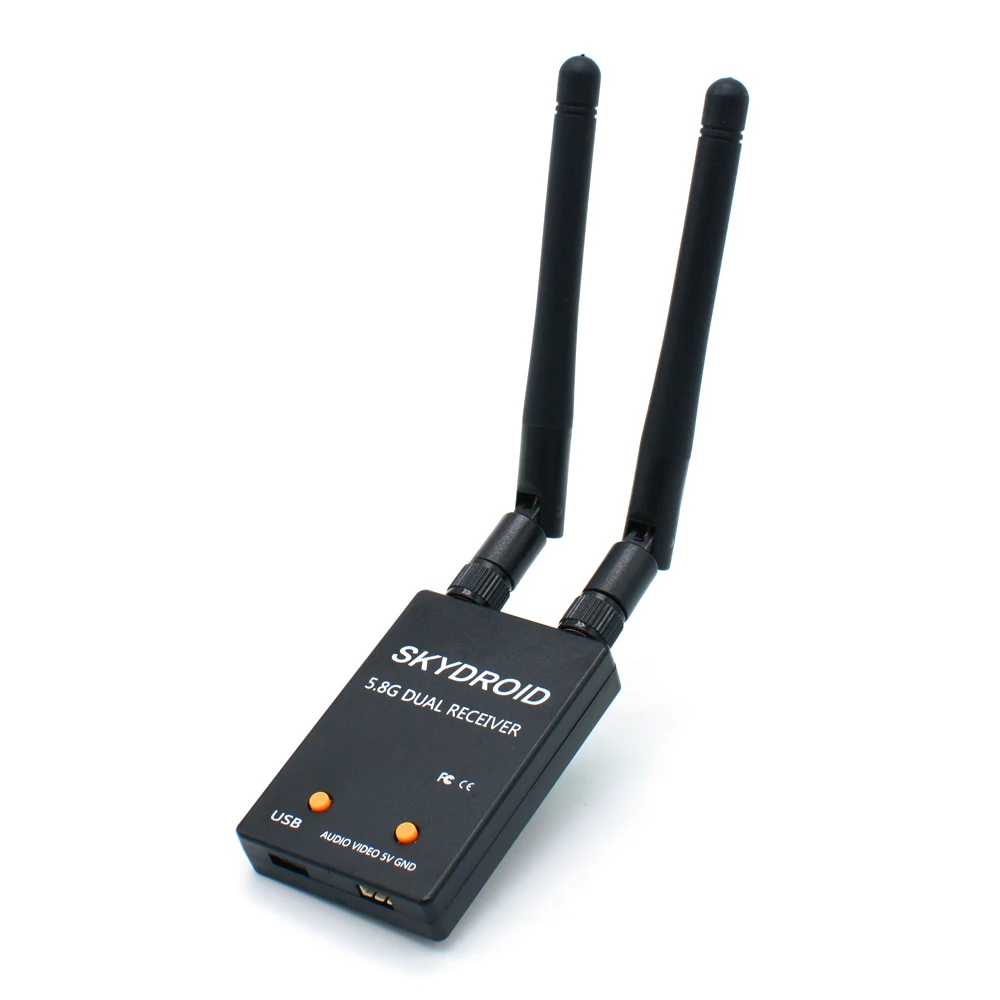Skydroid UVC Dual Antenna Control Receiver OTG 5.8G 150CH Full Channel FPV Receiver W/Audio For Android Smartphone Skydroid UVC Dual Antenna Control Receiver OTG 5.8G 150CH Full Channel FPV Receiver W/Audio For Android Smartphone