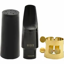 Réplica meyer alto baquelite saxofone bocal para popular jazz música e plana tom sax instrumento acessórios frete grátis