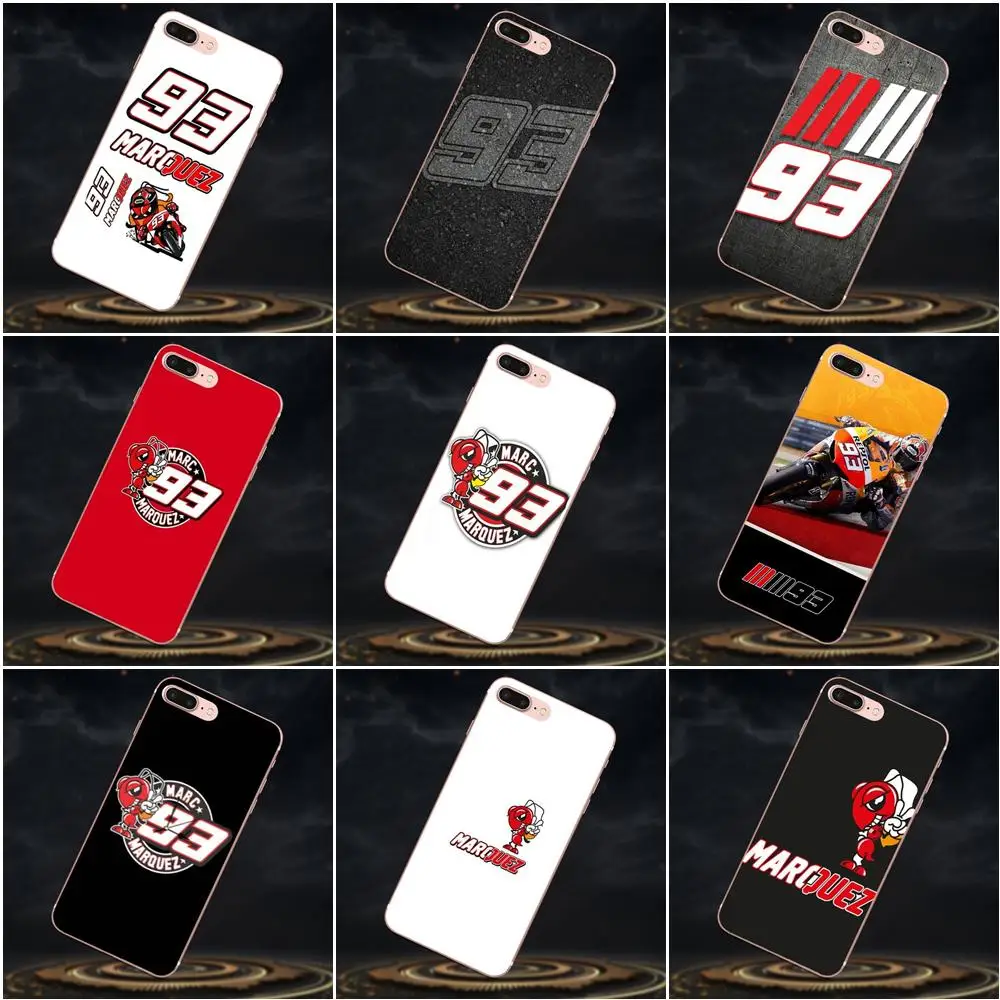 

Soft Print Phone Cover Case For Samsung Galaxy Note 2 3 4 5 8 9 S3 S4 S5 S6 S7 S8 S9 mini Edge Plus Marc Marquez