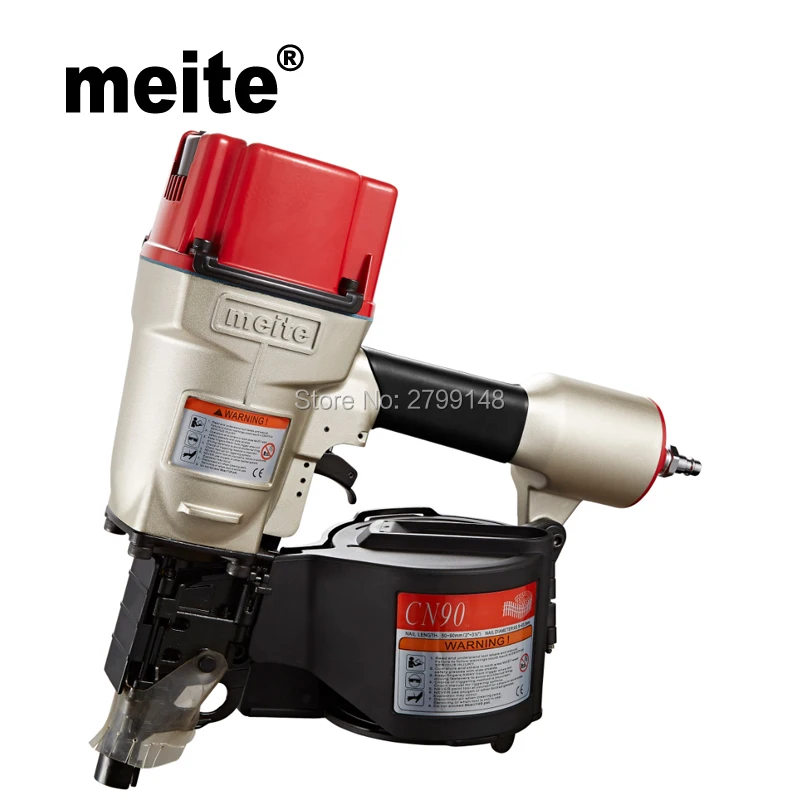 Meite CN90 катушки для гвоздей пневматический пистолет промышленный поддон гвоздильщик воздуха MAX дизайн пневматические инструменты Jun.14 инструмент обновления