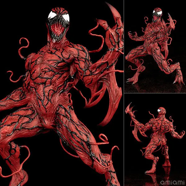 

Marvel Avengers The Amazing Spiderman Venom Figure Toy ARTFX Statue Collection Model Brinquedos Figurals ES5