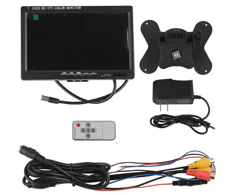7 дюймовый HDMI VGA AV ЖК экран для камеры Raspberry Pi Banana Pro SLR 5 в 24 В 1024*600 автомобильный