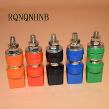 M6 * 60 terminal 6 mm pure copper flat cap terminal 4 mm banana plug terminal 40 a large current